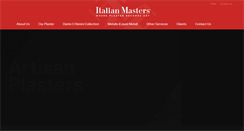 Desktop Screenshot of italianmasters.com